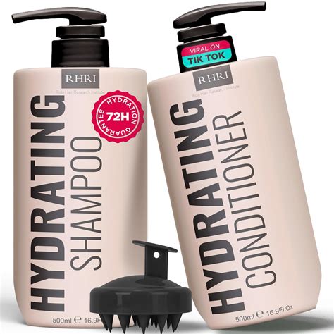 Amazon.com : Hydrating Shampoo and Conditioner Set | Moisturizing ...