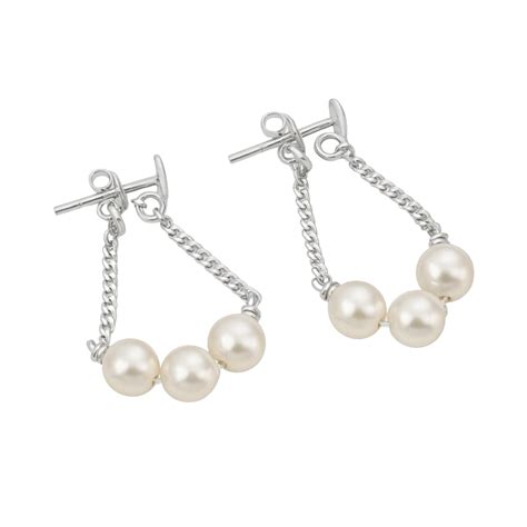 Three Pearl Trinkets | 92.5 Sterling Silver | House of Aadyaa