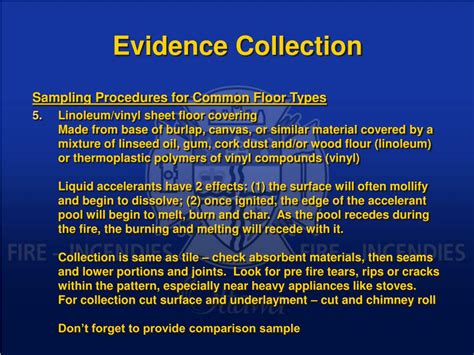 Image result for Evidence Collection Instruction