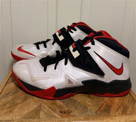 Lebron Soldier 7 Red And White