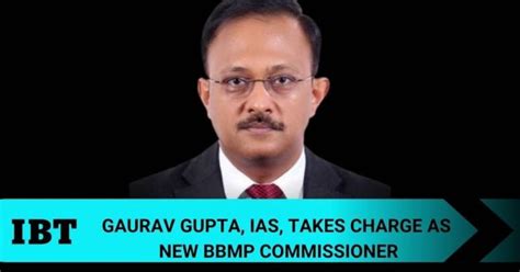 Who is Gaurav Gupta; new BBMP Commissioner takes charge amid spike in ...