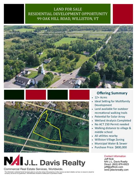 99 Oak Hill Road - JL Davis Realty