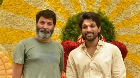 Allu Arjun-Trivikram : అల్లు అర్జున్ సినిమా త్రివిక్రమ్⁬తోనే | Allu ...