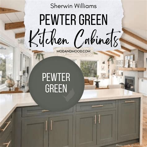 Sherwin Williams Pewter Green