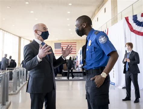 DHS Secretary Alejandro Mayorkas Participates in TSA’s 20th Anniversary ...