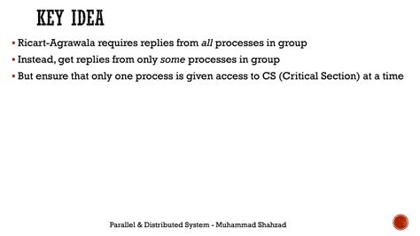 Image result for Maekawa's algorithm Maekawas algorithm implementation