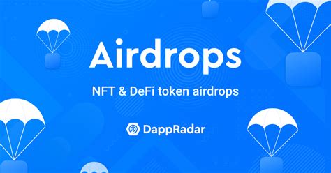 Airdrops - Get free crypto tokens | DappRadar