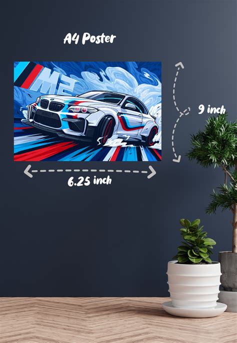 BMW M2 Car Poster – Posterwa