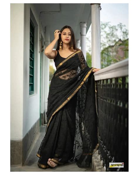 Linen Sarees - Pure Linen Saree Online with Low Prices in India | UK ...