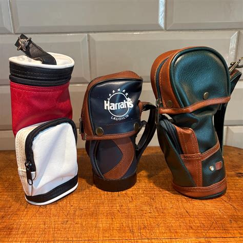 Vintage Golf Bag Koozie: Insulated Clip-on Drink Holder - Etsy