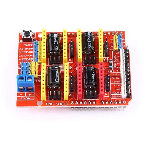 CNC Expansion Board, Motor Driver 3D Printer A4988 Stepper V3.0 Board ...