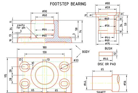 Image result for Foot Step Bearing Using SolidWorks