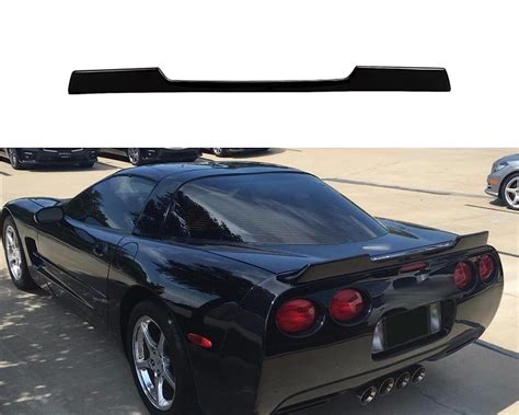 Amazon | YOUNGERCAR リアトランクスポイラー 1997-2004 シボレー コルベット C5 ABS ZR1 拡張スタイル トランク ウィング スポイラー ABS塗装 グロス ...