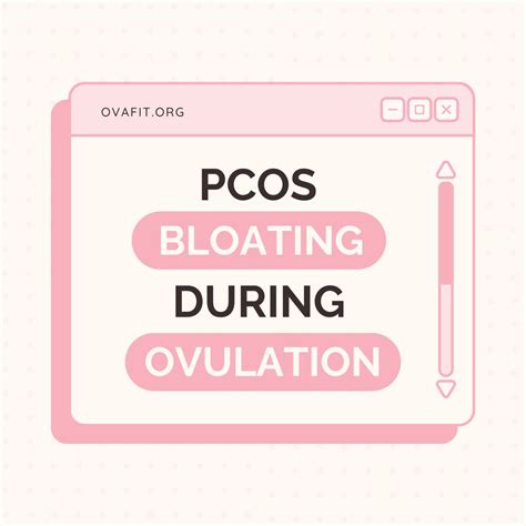 How to Reduce Bloating During Ovulation with PCOS | Ovafit