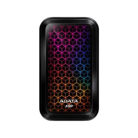 ADATA SE770G RGB 512GB External Solid State Drive ( SSD ) ( Black ...