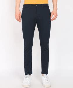 FLYING MACHINE Tapered Men Blue Trousers - Buy FLYING MACHINE Tapered ...