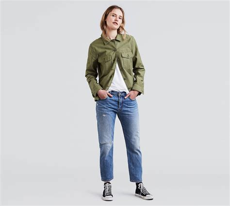 501® Original Cropped Women's Jeans - Medium Wash | Levi's® CA