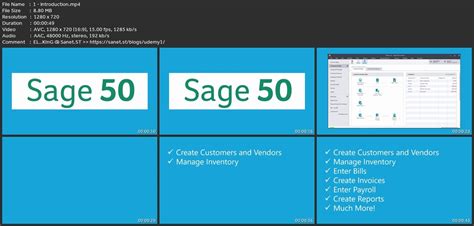 Sage 50 Tutorial 的图像结果