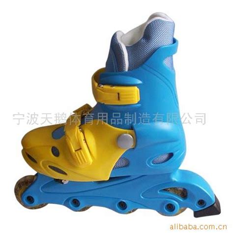 PVC轮/袋装/全塑伸缩直排旱冰鞋 -宁波天鹅体育用品制造有限公司