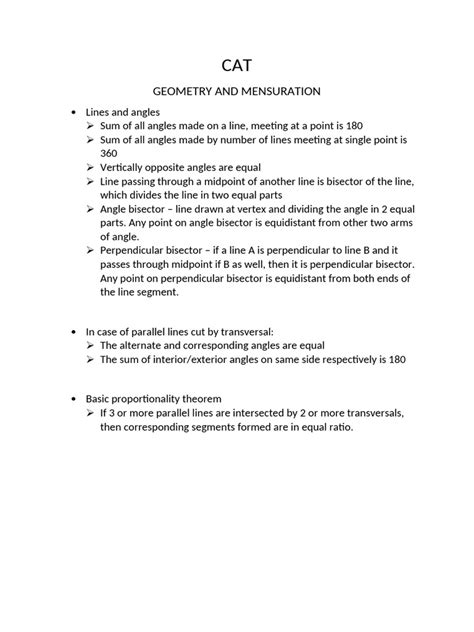 Image result for Geometry Math Notes