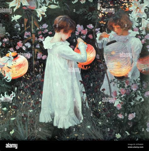 Sargent John Singer - Carnation Lily Lily Rose 3 - British School ...