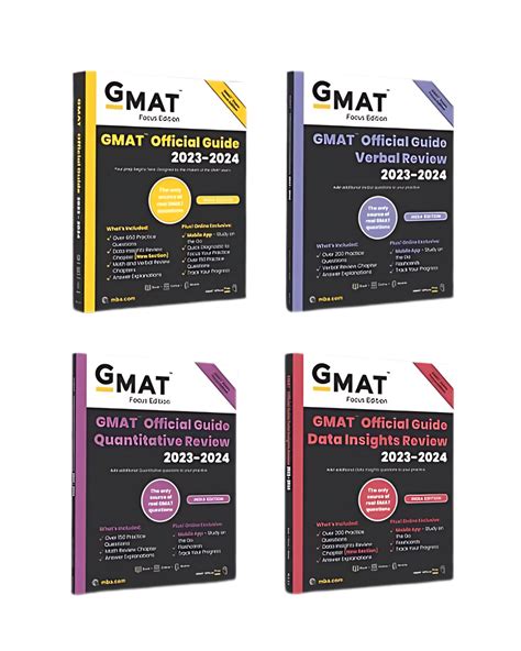 GMAT Official Guide Bundle 2024 Focus Edition - myonlinebookshoppakistan.pk