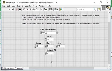 Image result for How to Set On and Off Time in LabVIEW Programming