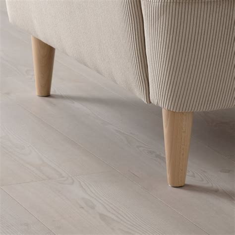 STRANDMON armchair and footstool, Kelinge beige - IKEA