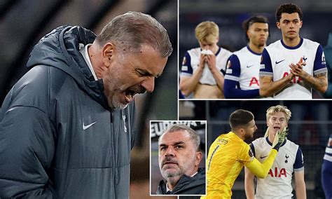 Ange Postecoglou admits Tottenham were 'NOWHERE NEAR' their level in ...