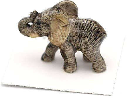 Buy Little Critterz African Elephant Calf Savanna - Home Decor Animal ...