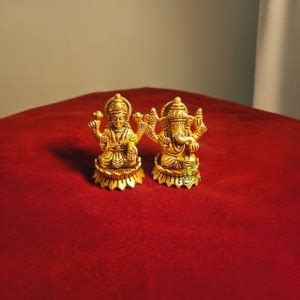aakrati Brass Laxmi Ganesha Murti | A Sacred Symbol for Home, Office ...