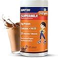 Gritzo SuperMilk Overall Growth (13+y Girls), 12g Protein Powder ...