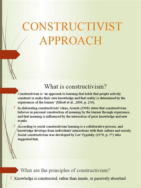 Constructivist Approach 的图像结果