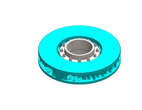 Split Axle Mounted Brake Disc