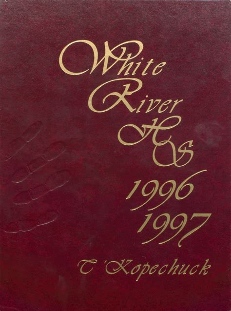 1997 yearbook from White River High School from Buckley, Washington for ...