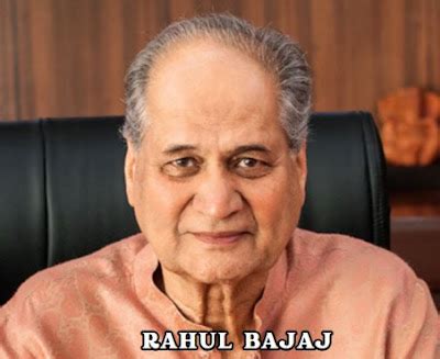 Biography of Rahul Bajaj: Chairman of Bajaj Group - Indian Businessman