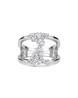 Buy White Gold Rings for Women by LUNA Online | Ajio.com