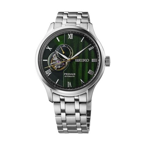Seiko Presage Japanese Zen Gardens In Fern Green Watch SSA463J1