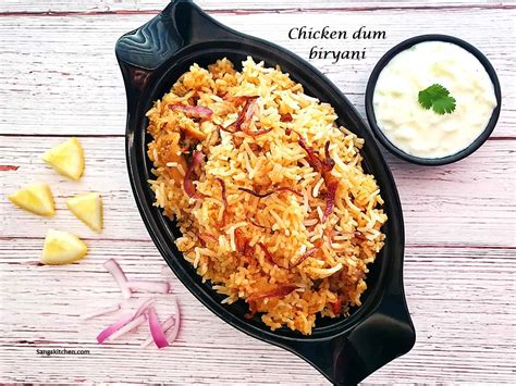 Biryani Chicken Easy Hyderabadi Chicken Biryani