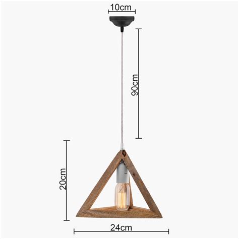 Buy HOMESAKE Wooden Ceiling Lamp from Homesake at just INR 1998.0