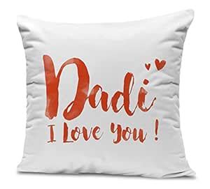 Buy TIED RIBBONS Mothers Day Best Gift for Dadi Grandma Printed Cushion ...