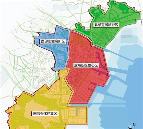 天津滨海新区最繁华的地方是哪里？-