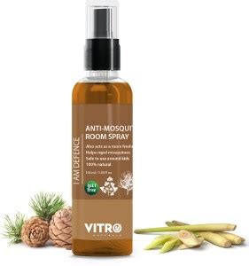 Vitro Naturals Mosquito Repellent Room Spray| Safe for Kids and Adults ...