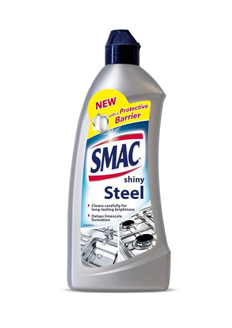 SMAC Shiny Steel Cleaner and Polisher 500ml : Amazon.in: Health ...