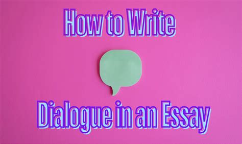Dialogue Essay Examples 的图像结果
