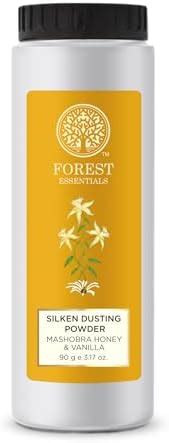 Forest Essentials Silken Dusting Powder Honey & Vanilla | Natural Body ...