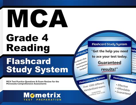 Mca Grade 4 Reading Study System: Mca Test Practice Questions and Exam ...