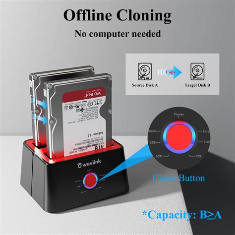 Buy USB C Docking Station and External Hard Drive Docking Station ...