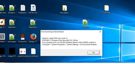 Image result for Error Launching Android Studio