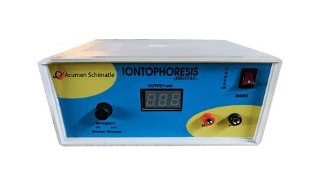 Acumen Schimatle Iontophoresis Machine For Hand And Feet Hyperhidrosis ...